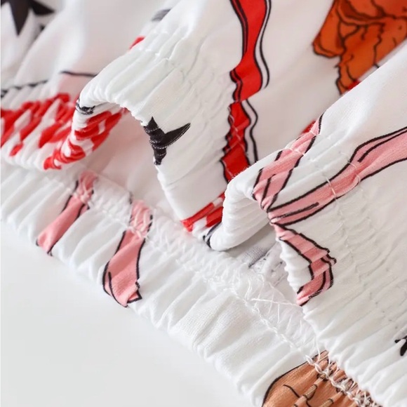 Chick-Fil-A Pajama Set - Funny Food Print Sleepwear | Soft Comfy PJs Adult small - Picture 8 of 10